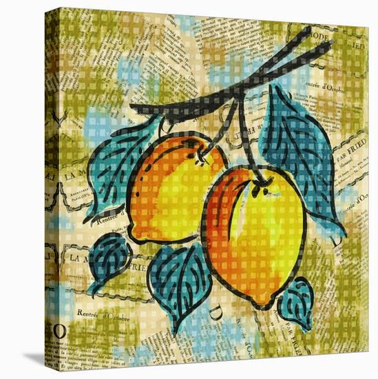 Fashion Fruit II-Nicholas Biscardi-Stretched Canvas