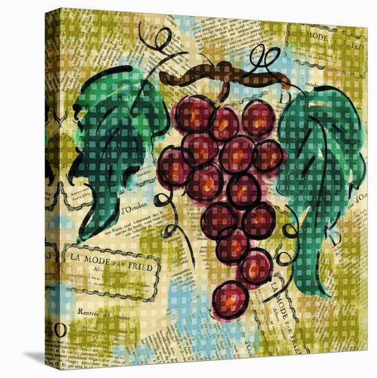 Fashion Fruit III-Nicholas Biscardi-Stretched Canvas