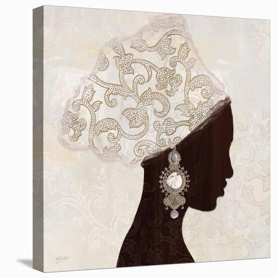 Fashion Global Silhouette 1-Bella Dos Santos-Stretched Canvas