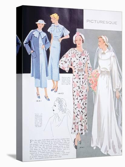 Fashion Illustration, 1935-null-Premier Image Canvas