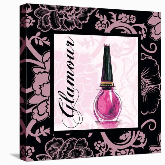 Fashion Pink Glamour - Nail Polish-Gregory Gorham-Stretched Canvas