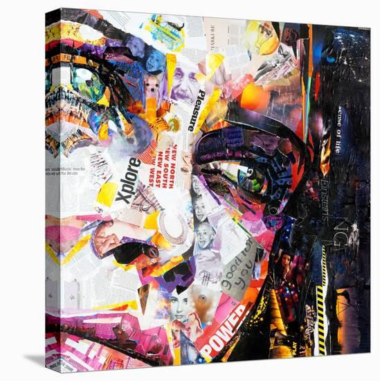 Fashion-James Grey-Stretched Canvas