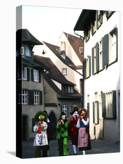 Fasnacht Celebration, Basel, Switzerland-null-Premier Image Canvas