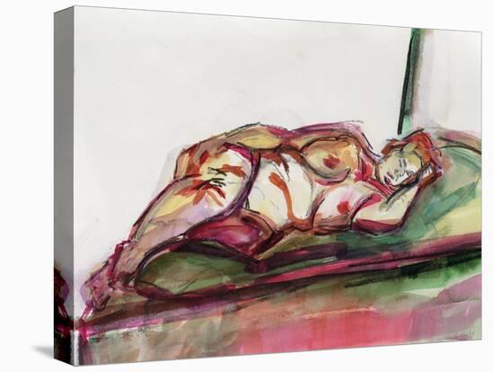 Fat Sleeping Nude, 2015-Julie Held-Premier Image Canvas