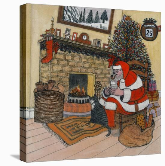 Father Christmas-Gillian Lawson-Premier Image Canvas