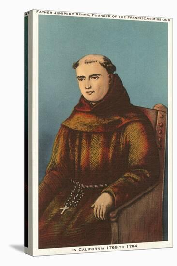 Father Junipero Serra, California Missions-null-Stretched Canvas