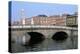 Father Mathey Bridge, Liffey River, Dublin, County Dublin, Eire (Ireland)-Bruno Barbier-Premier Image Canvas