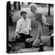 Father Playing with His Child During a Picnic-Allan Grant-Premier Image Canvas