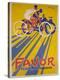 Favor Cycles and Motos French Advertising Poster-null-Premier Image Canvas