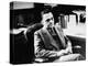 Fbi Chief J. Edgar Hoover, Sitting in His Office-null-Premier Image Canvas