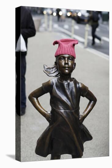 Fearless Girl Wall Street-null-Premier Image Canvas