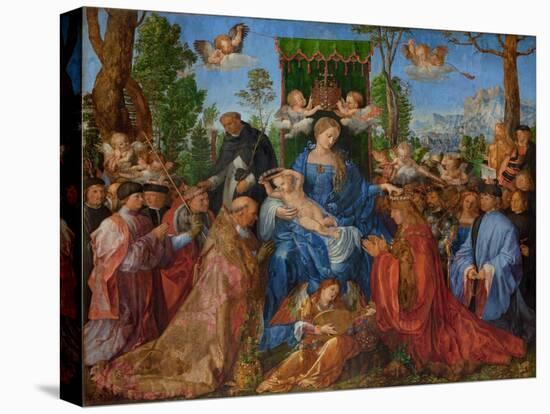 Feast of the Rose Garlands, 1506-Albrecht Dürer or Duerer-Premier Image Canvas
