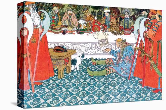 Feast-Ivan Bilibin-Stretched Canvas