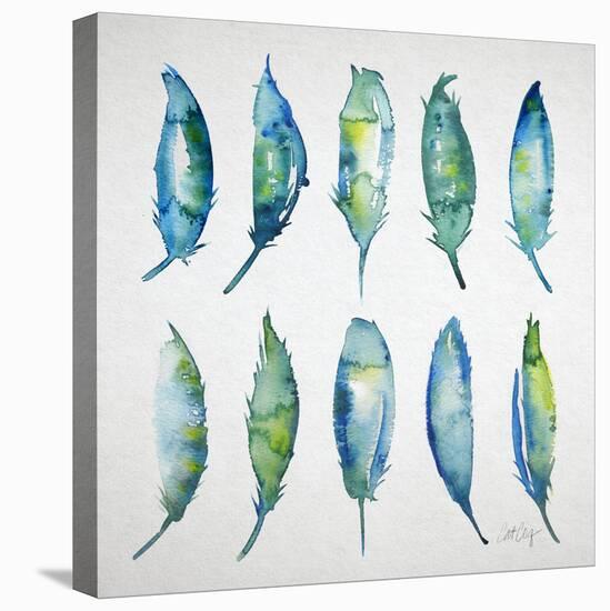 Feather Watercolor-Cat Coquillette-Premier Image Canvas