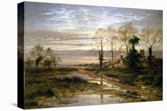 February Fill Dyke, 1881 (Oil on Canvas)-Benjamin Williams Leader-Premier Image Canvas