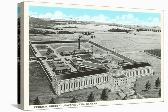 Federal Prison, Leavenworth, Kansas-null-Stretched Canvas