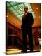 Federal Reserve Bd. Chmn. Alan Greenspan, Probably in NYC-Ted Thai-Premier Image Canvas