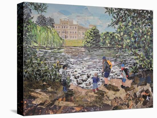 Feeding Ducks Elvaston Castle-Kirstie Adamson-Premier Image Canvas