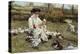 Feeding the Ducks-Edward Killingworth Johnson-Premier Image Canvas