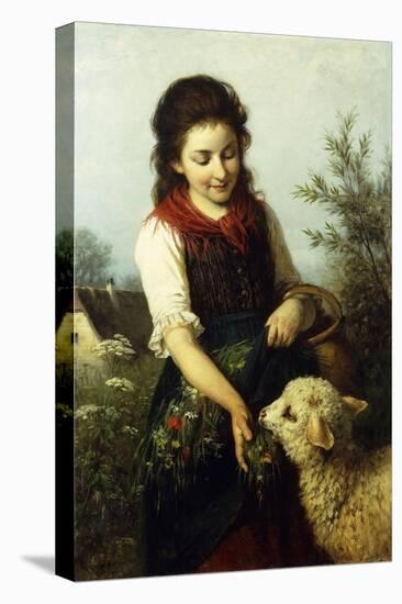 Feeding the Lamb-Rudolf Epp-Premier Image Canvas