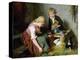 Feeding the Rabbits-Felix Schlesinger-Premier Image Canvas