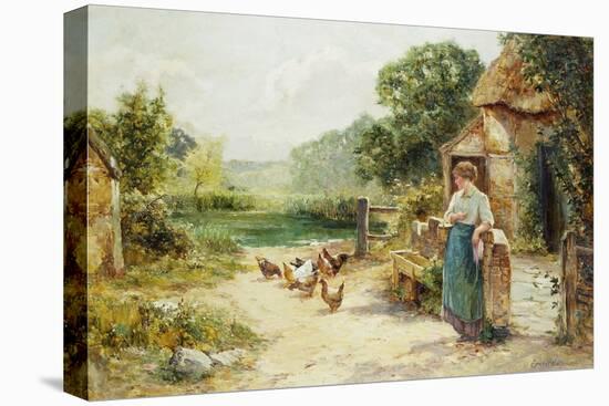 Feeding Time-Ernest Walbourn-Premier Image Canvas