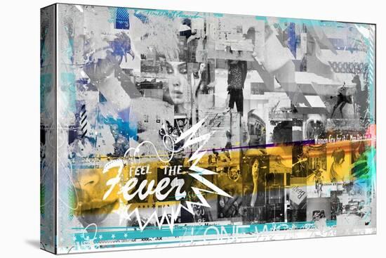 Feel the Fever, 2018 (Collage on Canvas)-Teis Albers-Premier Image Canvas