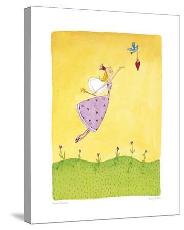 Felicity Wishes Ii Stretched Canvas Print Emma Thomson Art Com