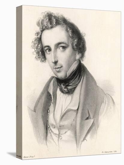 Felix Mendelssohn as a Young Man-null-Premier Image Canvas