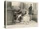 Felix Mendelssohn Listens to Prince Albert Play the Organ-null-Stretched Canvas
