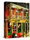 Felixs Oyster Bar in New Orleans-Diane Millsap-Stretched Canvas