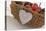 Felt Heart at a Wicker Basket-Andrea Haase-Premier Image Canvas