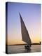 Felucca on the Nile, Luxor, Egypt-Steve Vidler-Premier Image Canvas