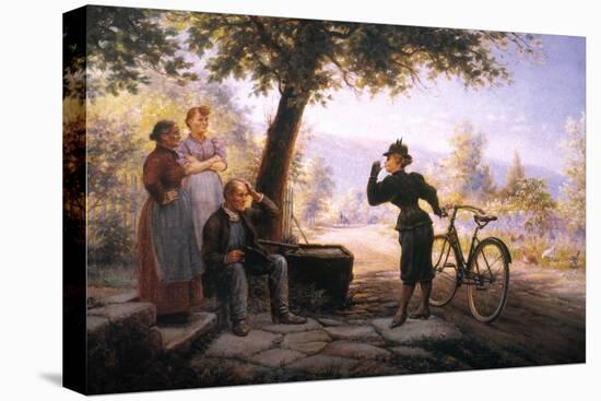 Female Bicyclist, 1892-Edward Lamson Henry-Premier Image Canvas