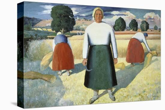 Female Farmers-Kasimir Malevich-Premier Image Canvas