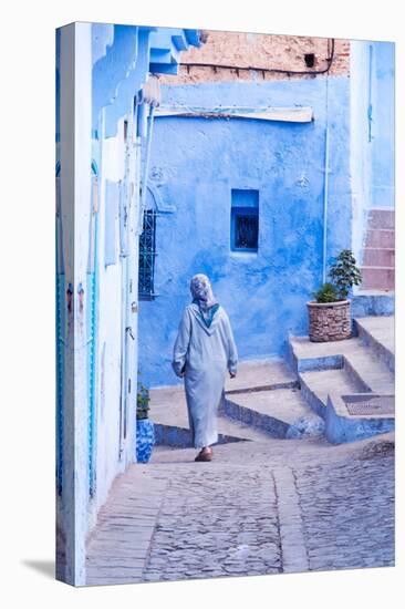 Female Figure in Moroccan Alleyway-Steven Boone-Premier Image Canvas