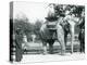 Female Indian Elephant 'Lukhi' Giving Children a Ride with Keeper Charles Eyles-Frederick William Bond-Premier Image Canvas