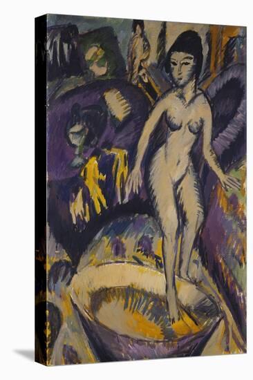 Female Nude with Hot Tub, 1912-Ernst Ludwig Kirchner-Premier Image Canvas