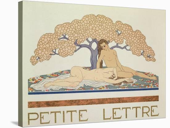 Female Nudes, Illustration from 'Les Mythes' by Paul Valery (1871-1945) Published 1923-Georges Barbier-Premier Image Canvas