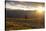 Female Runner At Sunset In The Colorado Rockies In Breckenridge-Liam Doran-Stretched Canvas