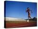 Female Runner Training on the Track-null-Premier Image Canvas