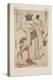 Female Spring Onion Sellers (Tsuma-Awase, Negi Hisakime) (Colour Woodblock Print)-Kitagawa Utamaro-Premier Image Canvas