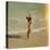 Female Tourist Enjoying Surf on a Florida Beach-Yale Joel-Premier Image Canvas