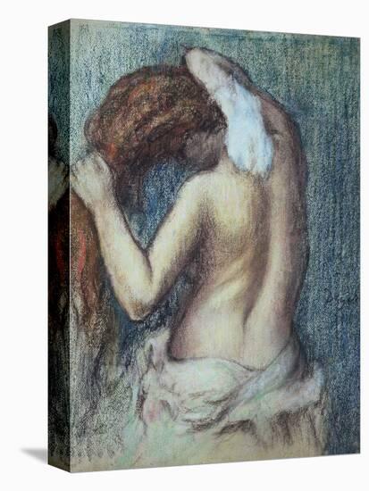 Femme a Sa Toilette, C.1895 (Pastel on Paper)-Edgar Degas-Premier Image Canvas