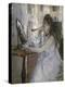 Femme a Sa Toilette-Berthe Morisot-Premier Image Canvas