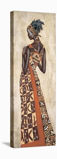 'Femme Africaine II' Stretched Canvas Print - Jacques Leconte | Art.com