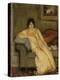 Femme assise dans un canapé-Théophile Alexandre Steinlen-Premier Image Canvas