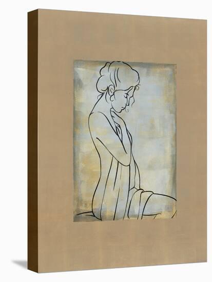 Femme assise I-Dan Bennion-Stretched Canvas