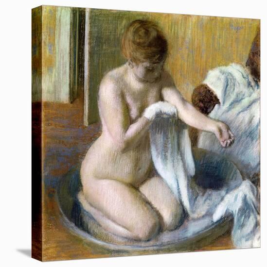 Femme Au Tub, Ca. 1883-Edgar Degas-Premier Image Canvas