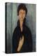 Femme aux yeux bleus-Amedeo Modigliani-Premier Image Canvas